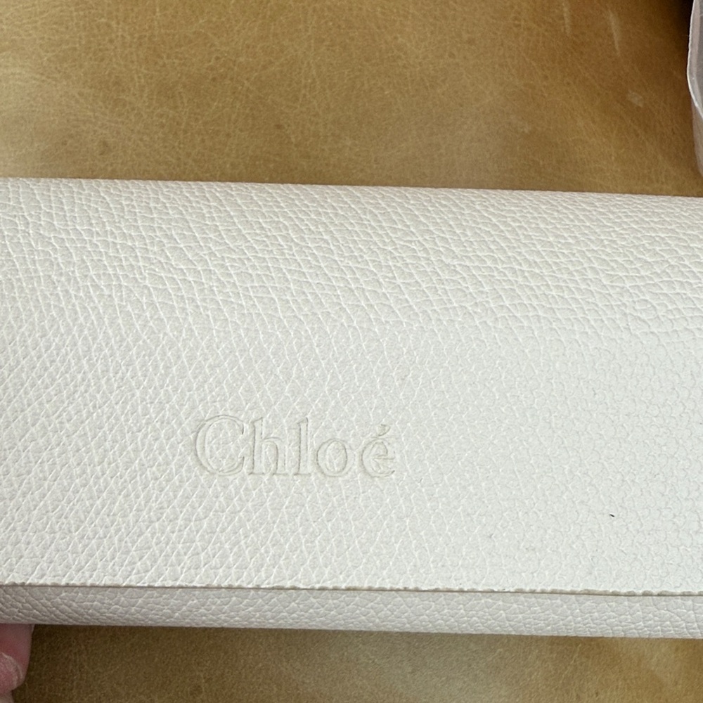 LIKE NEW $500 MSRP CHLOE West Butterfly Sunglasses in Brown - Picture 9 of 9